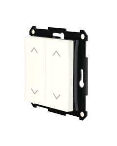 Wireless push button 55W, wit pijl